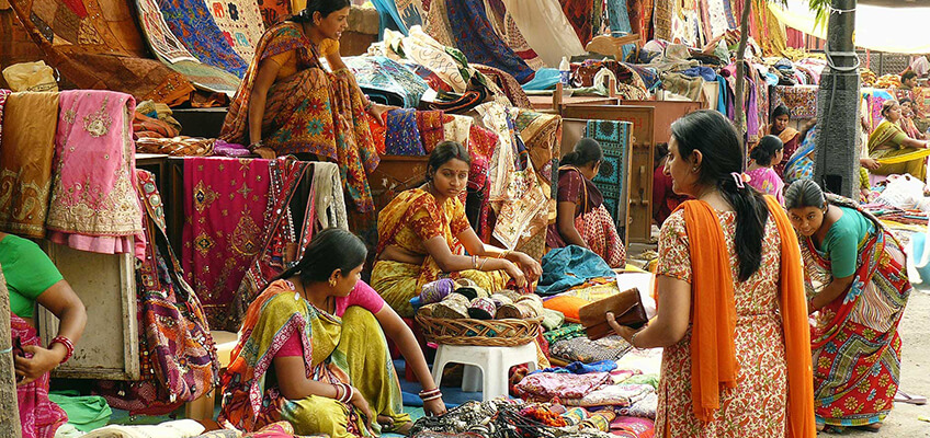 Текстильные изделия Индии