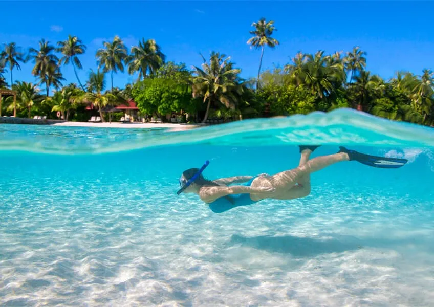 Великолепный дайвинг в Kurumba Maldives